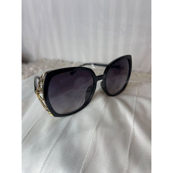 Cross My Way Round‎ Frame Sunglasses Black main image 9